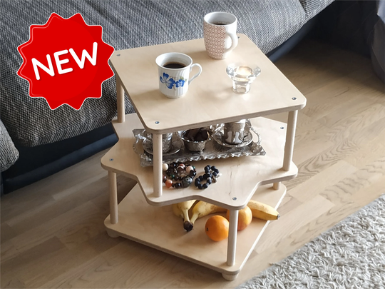 Art Deco Coffee Table, Minimalist & Hand Crafted