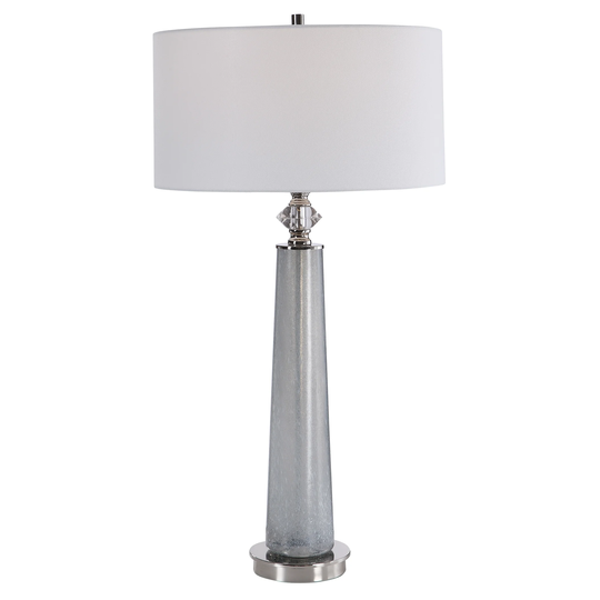 Uttermost Greyton Frosted Art Table Lamp