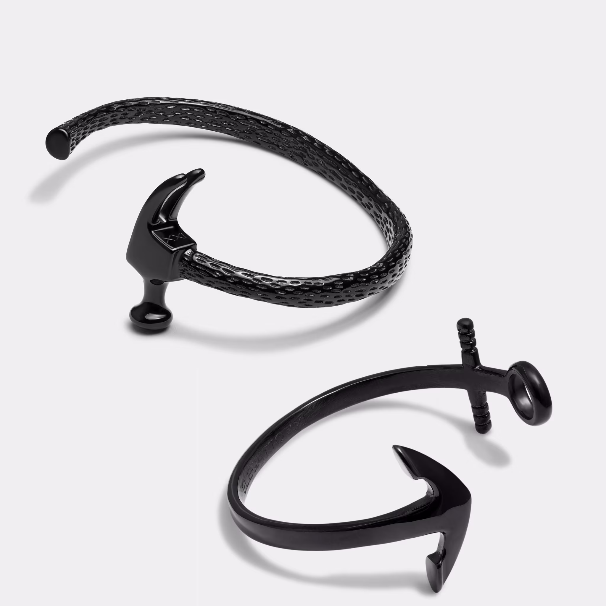 Men's Bracelet Adjustable, Tool Gift For Men, Unique Gifts Mens Cuff Bracelet, Gift, Hammer Jewelry Men Set