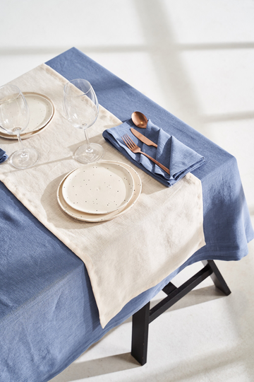 Linen Table Runner in Various Colors, Softened Linen Runner, Custom Farmhouse Table Runners Handmade
