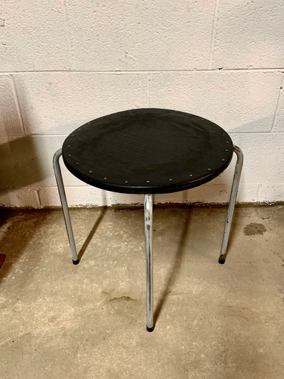 Rustic Modern Accent End Table With Nails