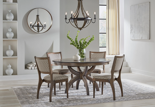 42'' Handcrafted Dinning Room Table & Chairs