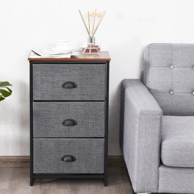 Innessa 3 Drawer 18" W Chest