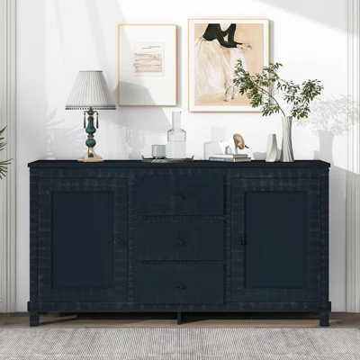 Antonija 63.99" Wide 3 Drawer Sideboard