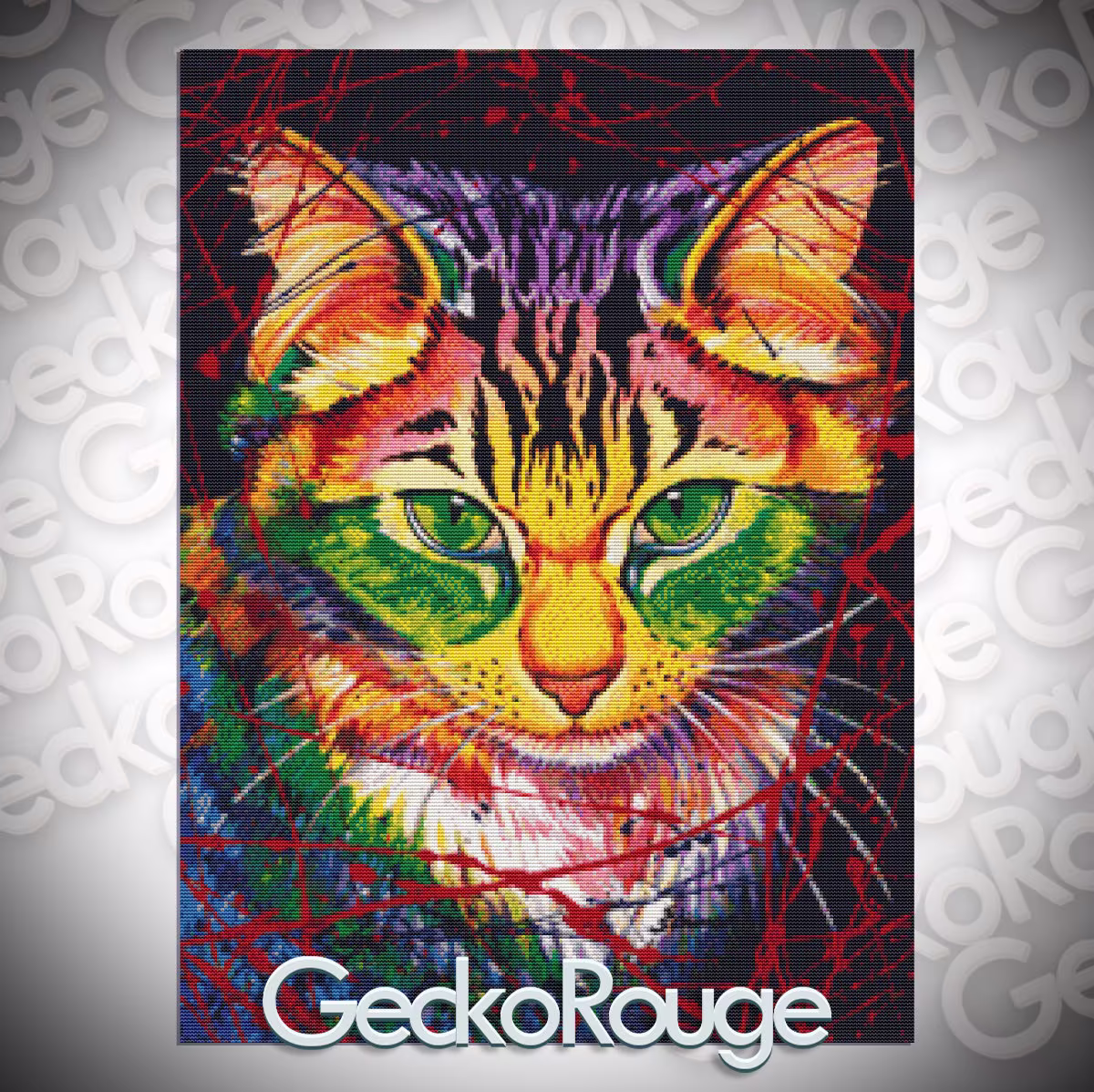 Wild Thing By Steven Schuman Modern Cross Stitch Art Kit