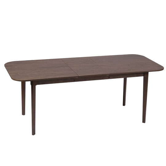 78.7" L Extendable Dining Table, Removable Self-Storing Leaf Table