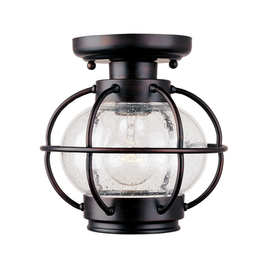 Maxim Aluminum Seedy Shade Portsmouth 1-light Outdoor Ceiling Mount