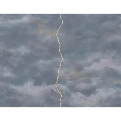 Borasisi Lightning 26.9' L x 27" W Wallpaper Roll