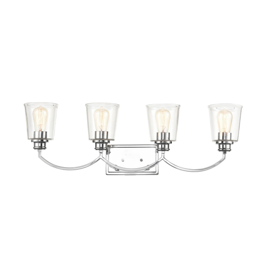 Millennium Lighting Forsyth 4 Light Bathroom Vanity Fixture in Multiple Finishes