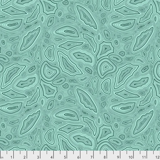 Free Spirit Fabric - Tula Pink -True Color Mineral Aquamarine Pwtp148.aquamarine Sold By The Yard