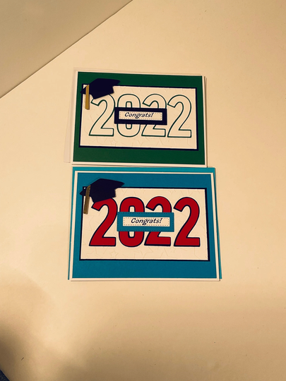 School Colors 2022 Customizable Graduation Card