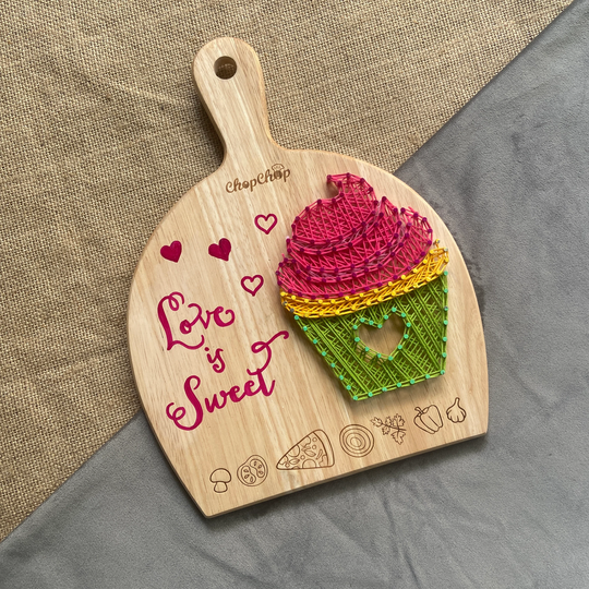 Handmade String & Nail Art, Housewarming Gifts, String Nail Art Kit, Handmade Art, Personalized Gifts For Mom Dad