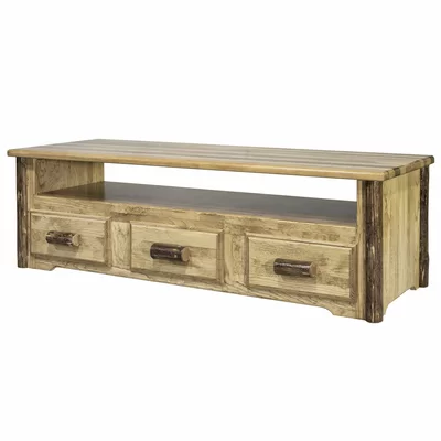 Abella 59" Wide 3 Drawer Solid Wood Sideboard