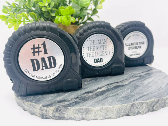 Father's Day Gift, Birthday Gift For Dad, From Daughter, Son, Personalized Tool, Measuring Tape, Handyman
