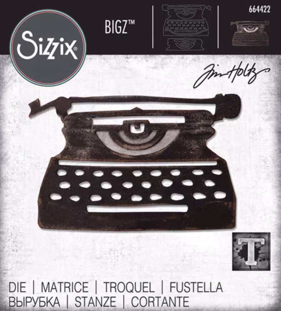 Sizzix - Tim Holtz Bigz Die Retro Type