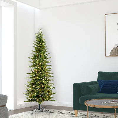 Moutauk Pencil Pine Artificial Christmas Tree