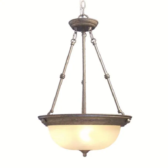 Woodbridge Lighting Basic 3-light Greystone Pendant