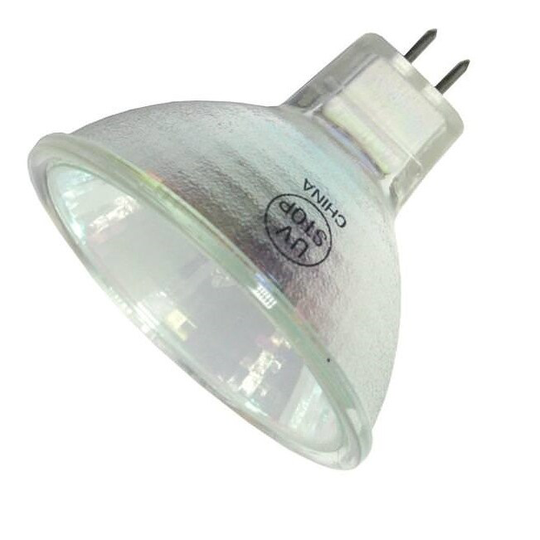 Bulbrite Pack of (5) 20 Watt 24V Dimmable MR16 Lensed Flood Halogen Light Bulbs with Bi-Pin (GU5.3) Base, 2900K Soft White Light