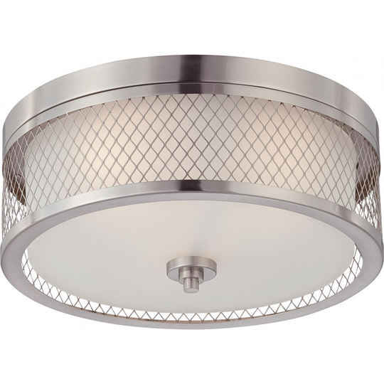 Nuvo Fusion 3 Light Flush Dome
