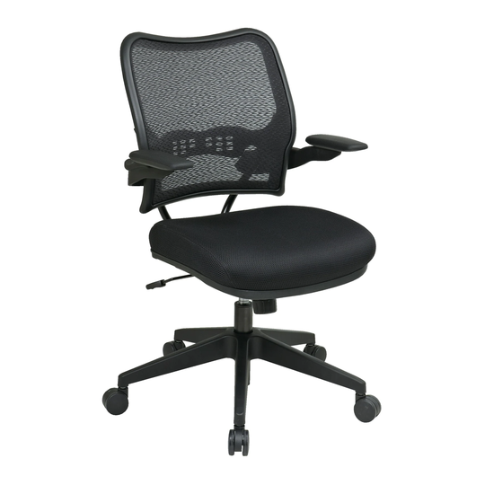 Deluxe Chair with MeshBack and Black Mesh Seat