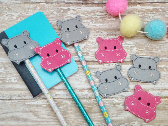 Hippo Pencil Topper Large Quantity Discounts Available