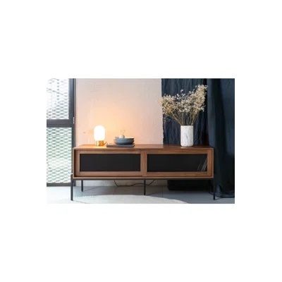 Hardy 63'' Wide Walnut Sideboard