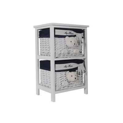 Portable 2 Drawer Storage Chest