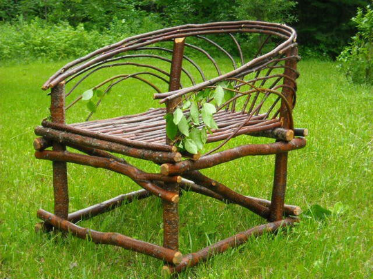 Maine Bowback Twig Chair
