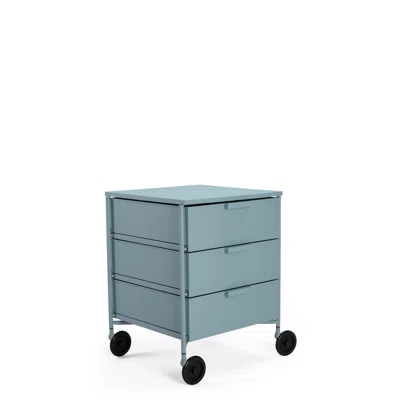 Mobil Mat 3-Drawer Storage with Wheels by Antonio Citterio with Oliver Löw