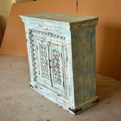 38" Wide Mango Solid Wood Sideboard