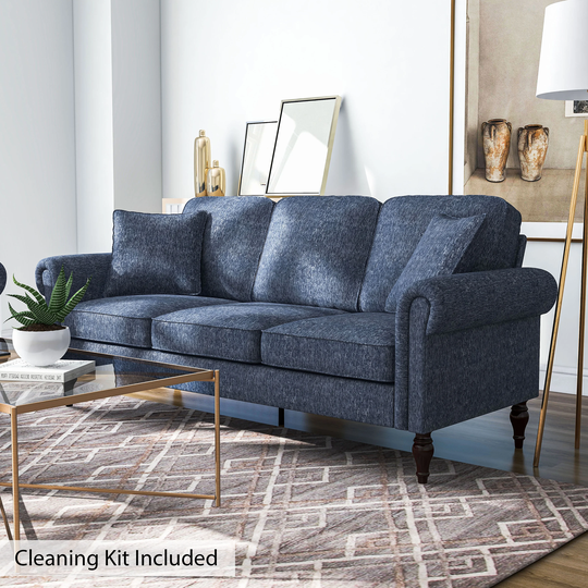 Igny Traditional Chenille Fabric Sofa by Furniture of America
