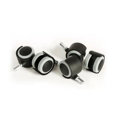 2" Floor Protecting Rubber Office Chair Caster