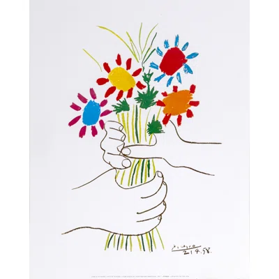 Le Bouquet by - Painting on