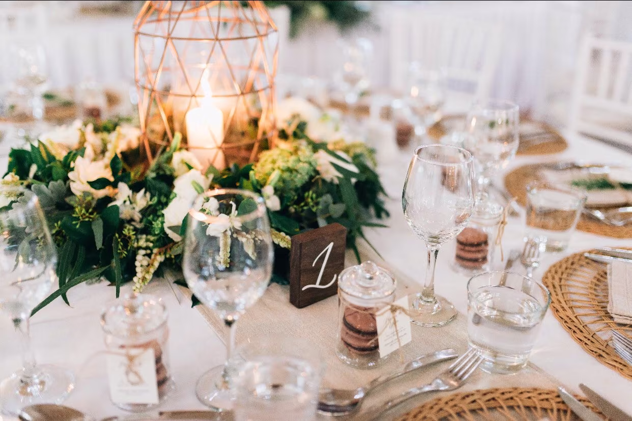 Wooden Table Numbers | Small Custom Freestanding Wedding Number Signs Gold Rustic Boho Decor Engagement Signage