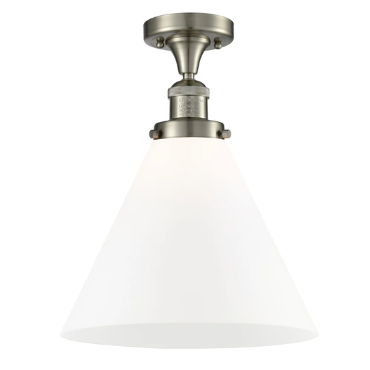 Innovations Lighting X-Large Cone 12" Wide Semi-Flush Ceiling Fixture