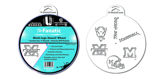 Marshall University Stencil Wheel - The Fanatic