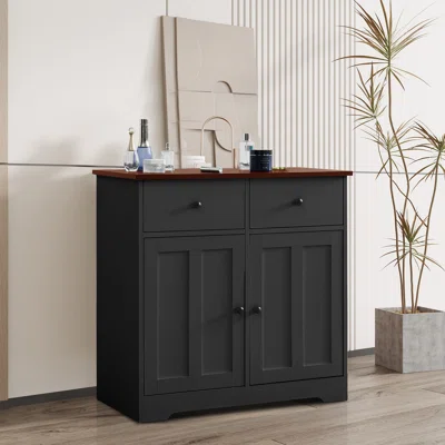 Jazyon 31.51" Wide 2 Drawer Sideboard