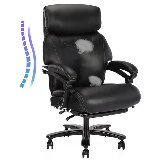 High Back Big & Tall 400lb Office Chair - N/A