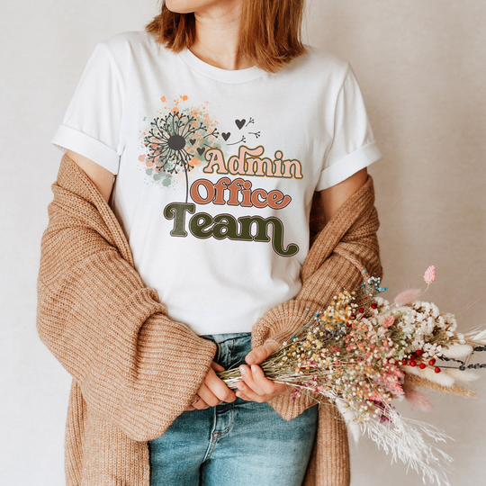 Admin Office Team Shirt, Manager Gift, Appreciation Week, Elementary Team, Counseling Co-Worker Gift Matching T-Shirts