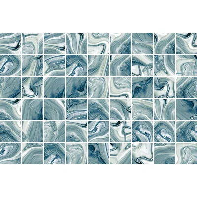 Modena Como 2" x 2" Glass Mosaic Wall & Floor Tile