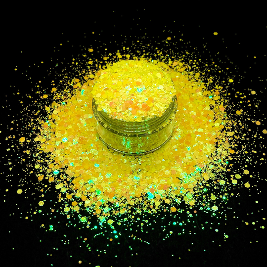 Yellow Color Shift | Catch A Wave Pearl Chunky Mix Glitter Resin Crafts, Tumblers, Body Art, Decor, Eco-Friendly