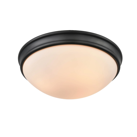 Metal 3 Light Flushmount Ceiling Light