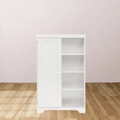 Deryle 4 - Shelf Storage Cabinet