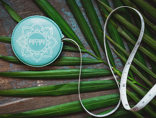 Knitter's Pride Mindful Retractable Tape Measure Teal