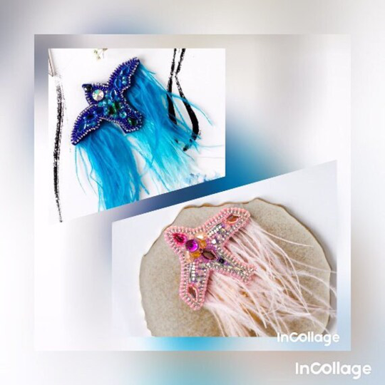 Diy Beaded Brooch Kit Airplane. Beaded Brooch Pin, Ukraine, Jewelry Diy Kit, Bead Embroidery Kit, Fluffy