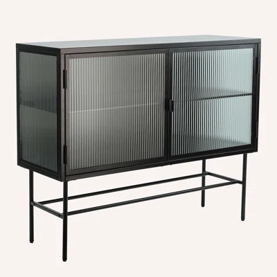 Elza 43.3" Wide Steel Sideboard