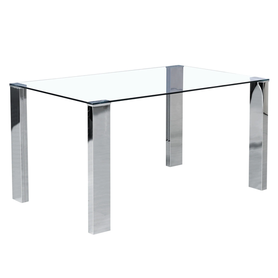 Frankfurt-Dining Table-Stainless Steel
