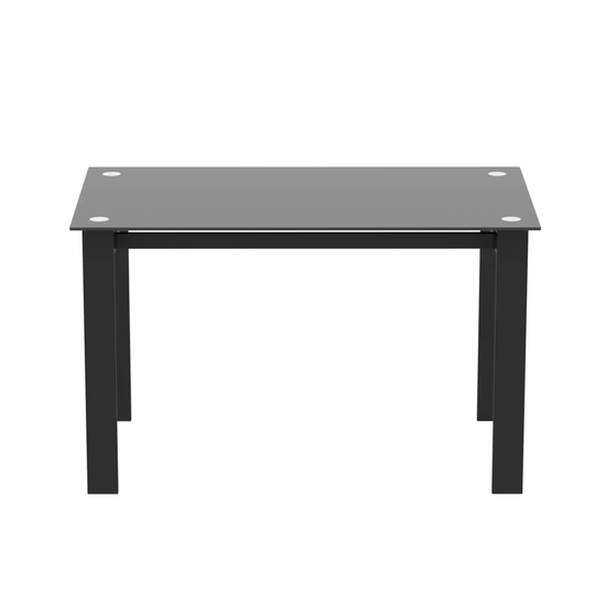 Dining Table Multi-function Table for Dining and Living Room Black