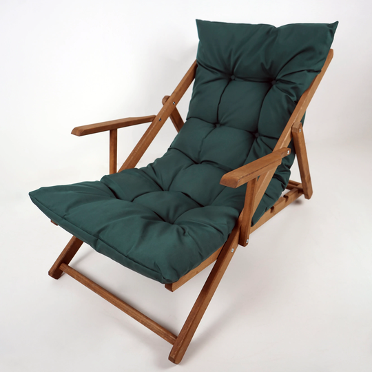 Super Comfortable Adjustable Arms Foldable Wooden Reclining Beach Pool Garden Camping Folding Chair Chaise Lounge Furniture