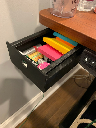 Under Desk Drawer | Office Storage 3D Printed Organizer